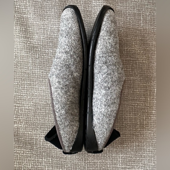 Mahabis Classic Larvik Felt Slippers EU 40 Gray Black Indoor Outdoor - Picture 8 of 13
